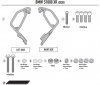 KAPPA KN5138 GMOLE SILNIKA BMW S 1000 XR 20 CZARNE